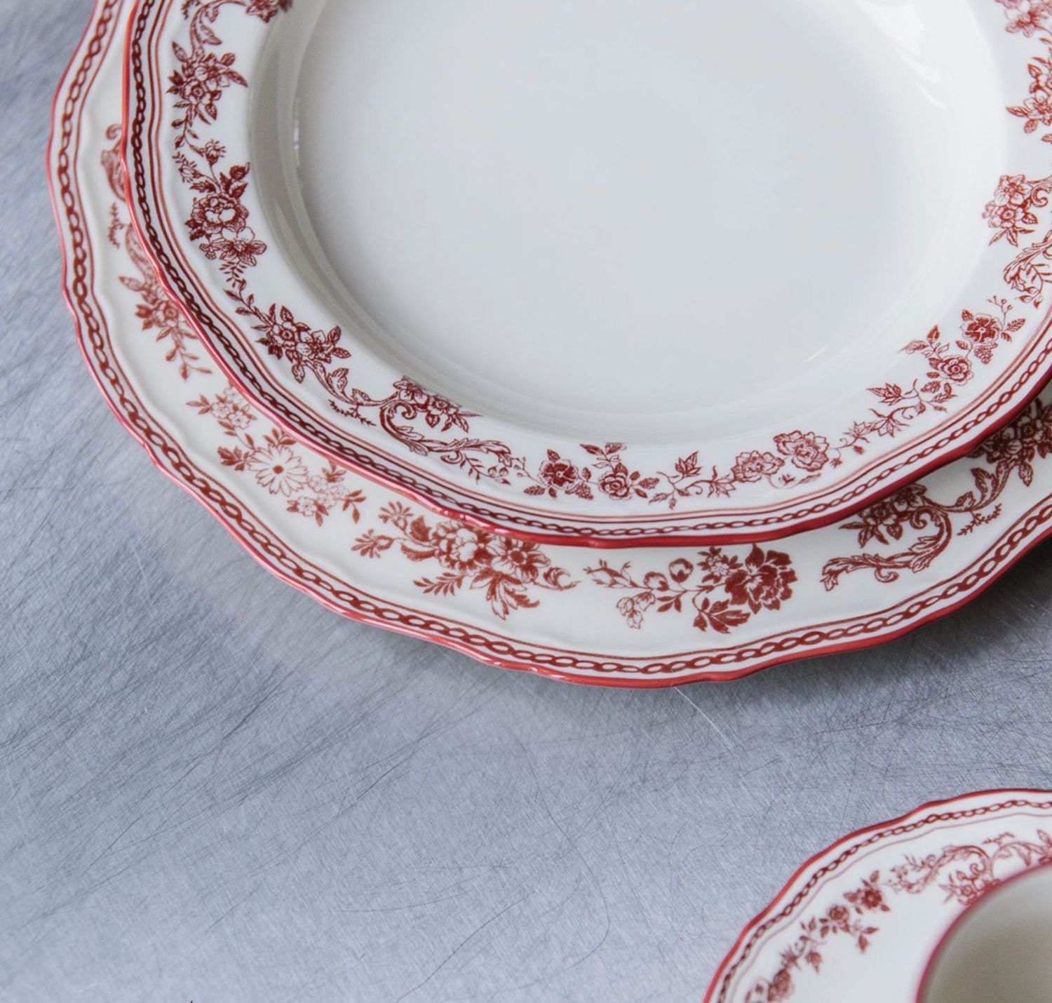 S&P Collection Cyril Burgundy 18-delig serviesset voor 6 personen