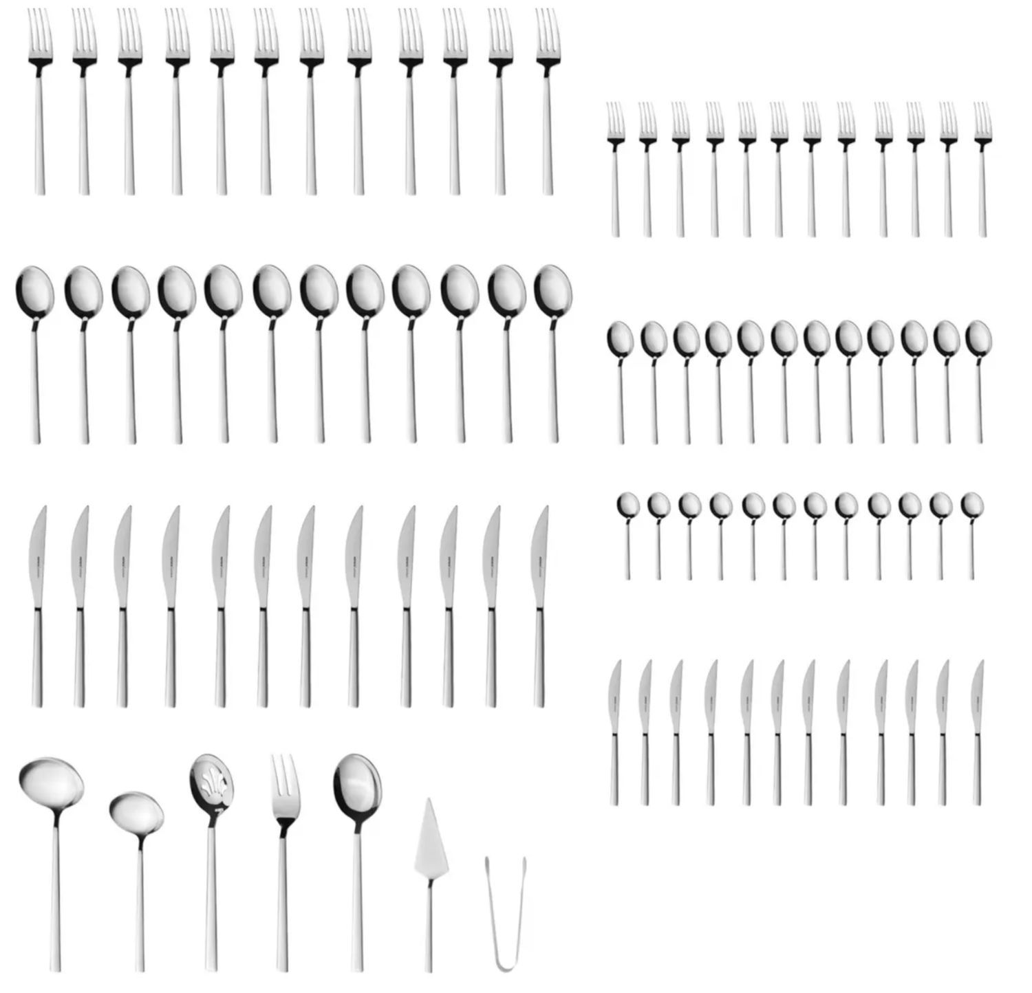 Karaca Carmelo premium 12 persoons bestekset | 91 delig