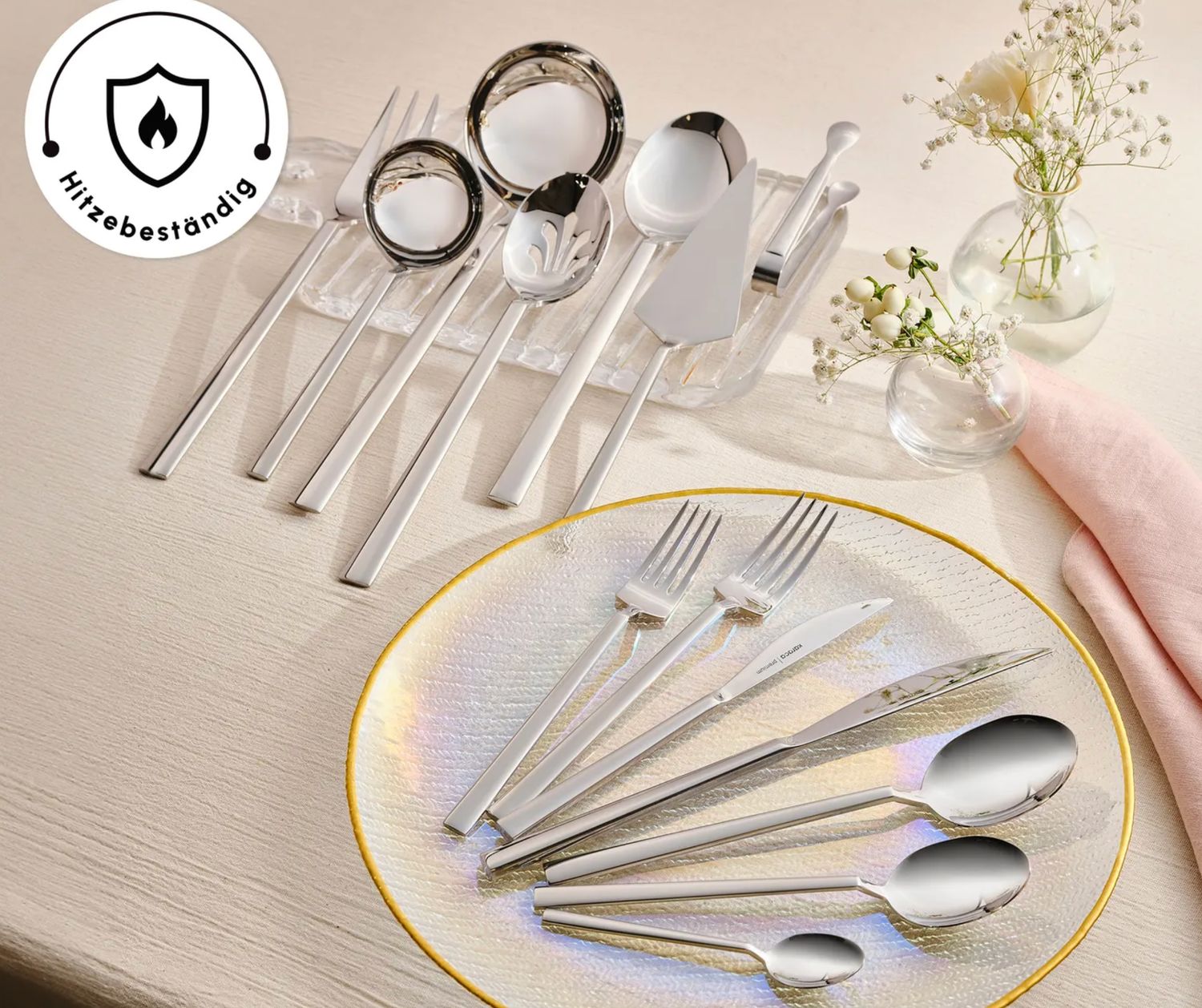 Karaca Carmelo premium 12 persoons bestekset | 91 delig