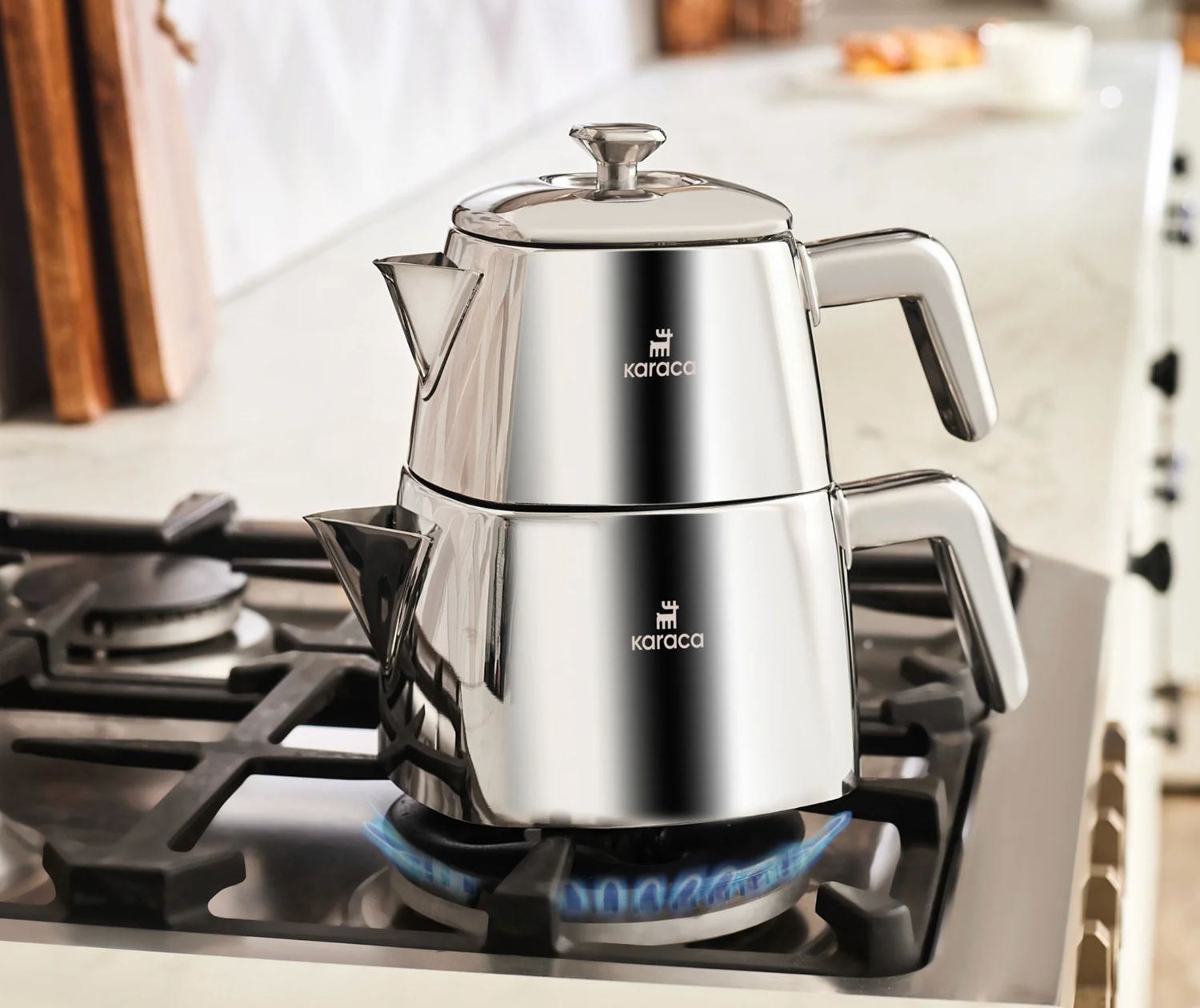 Karaca Brewinox theepotset