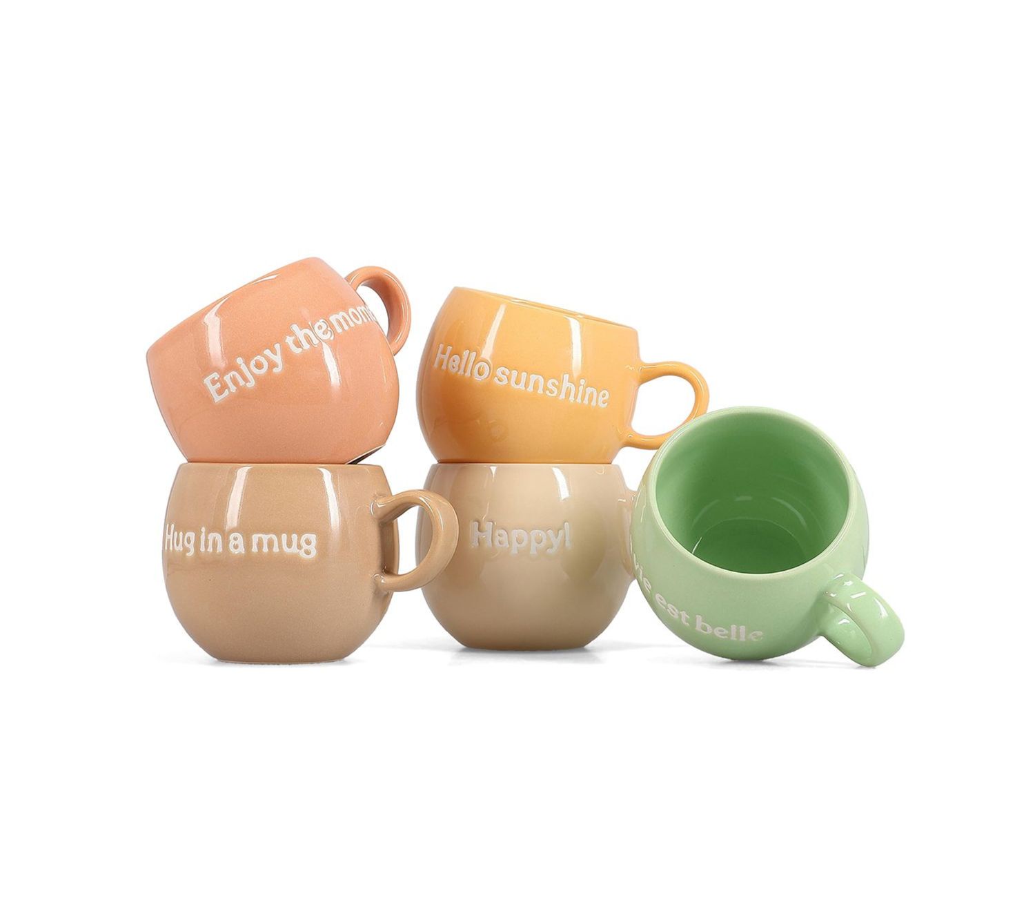 S&P Beker 42cl "La vie est belle" groen Muggies
