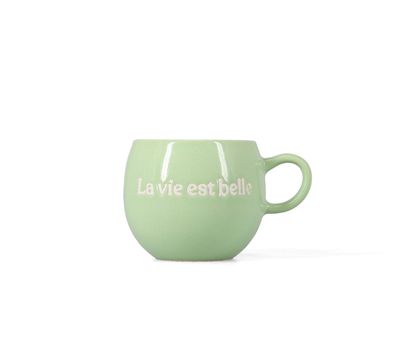 S&P Beker 42cl "La vie est belle" groen Muggies