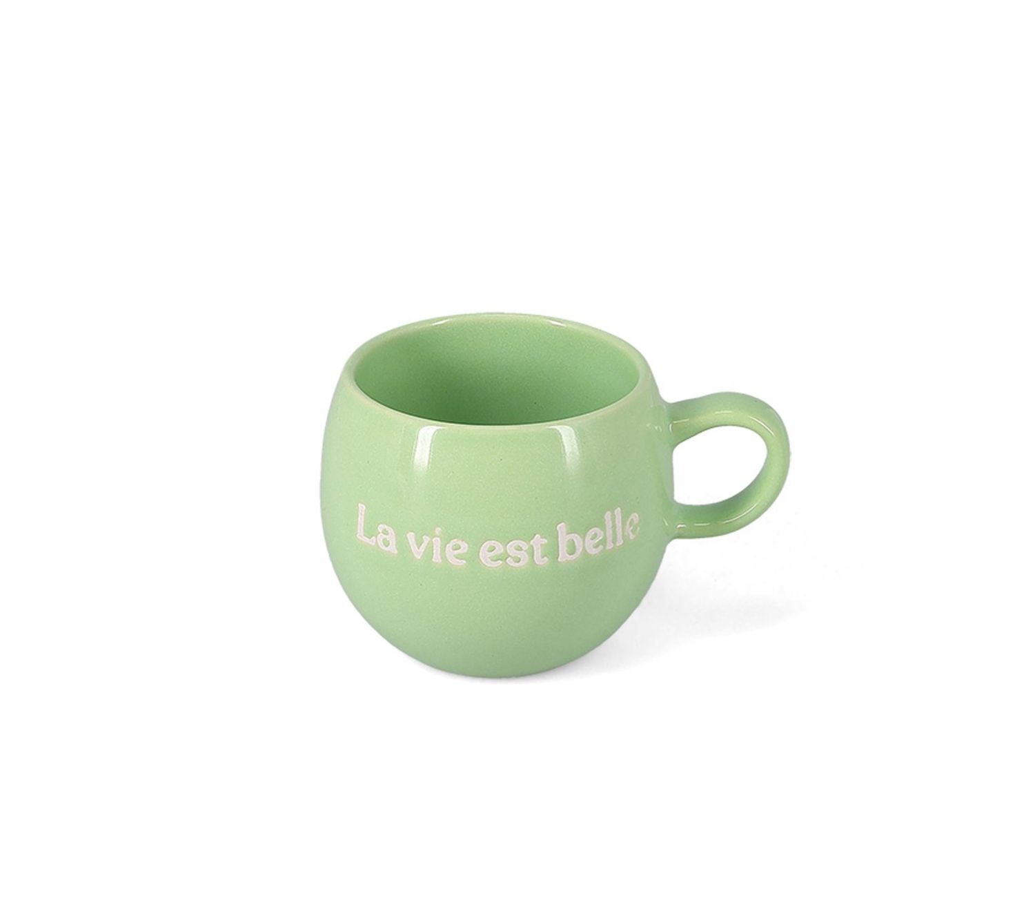 S&P Beker 42cl "La vie est belle" groen Muggies