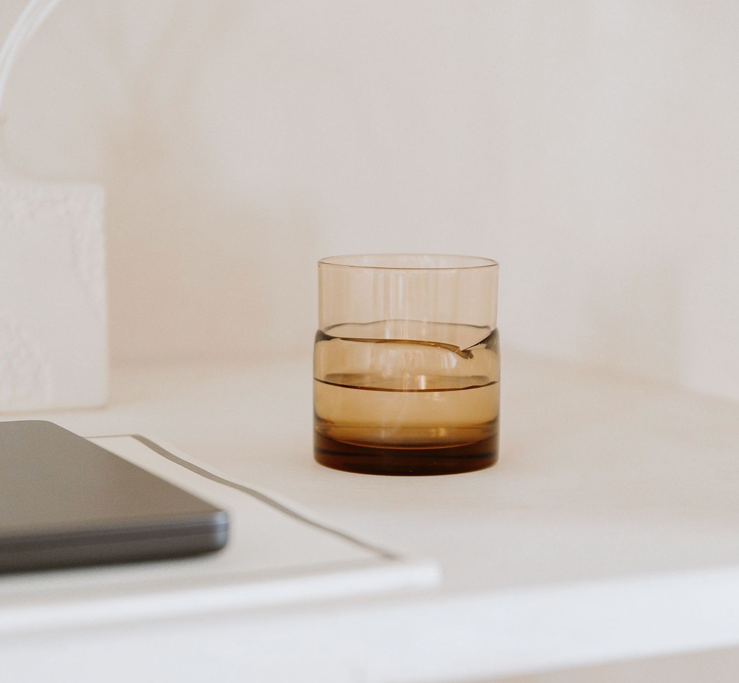 S&P Glas 31,5cl amber Mono - set/2