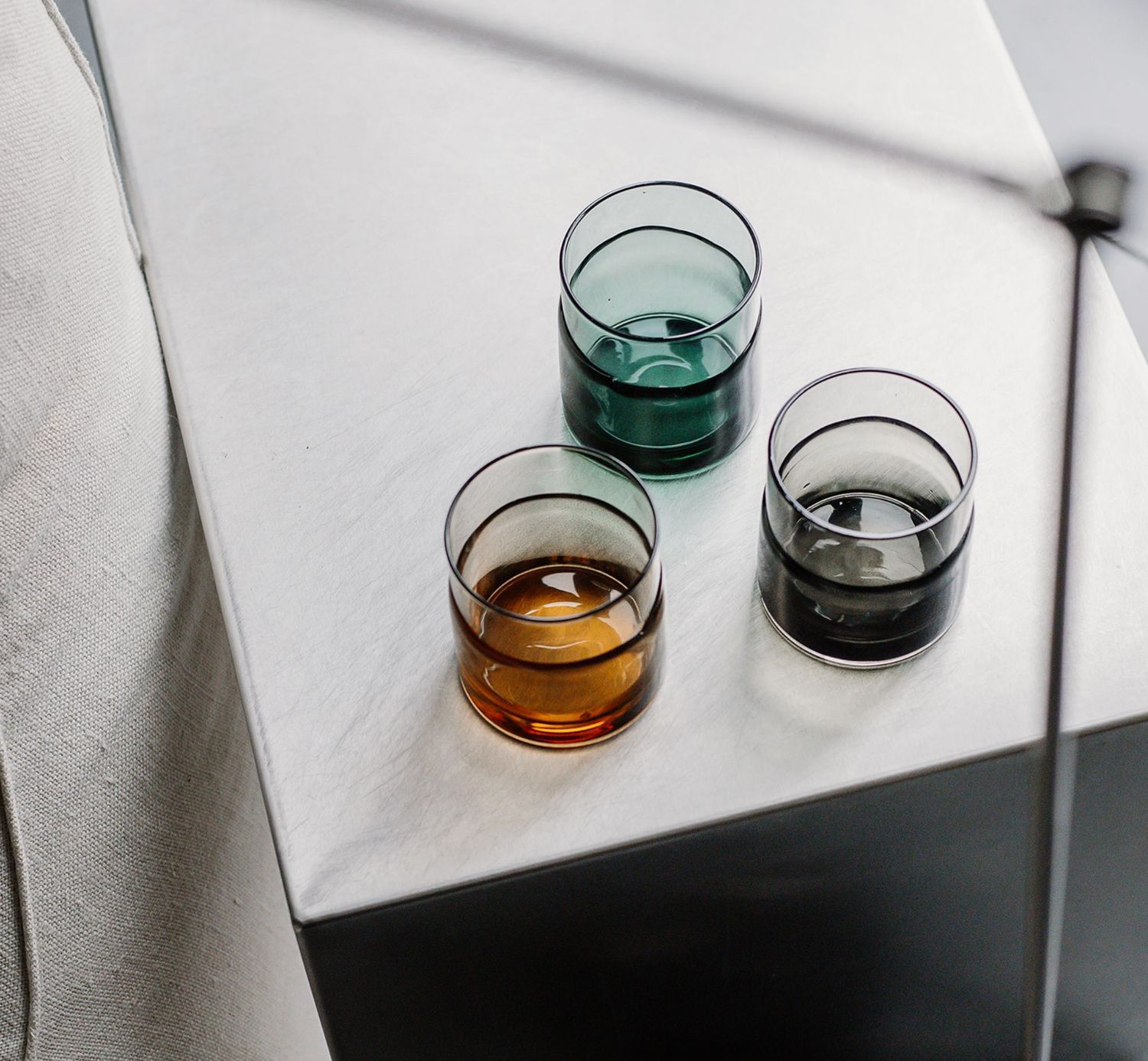 S&P Glas 31,5cl amber Mono - set/2