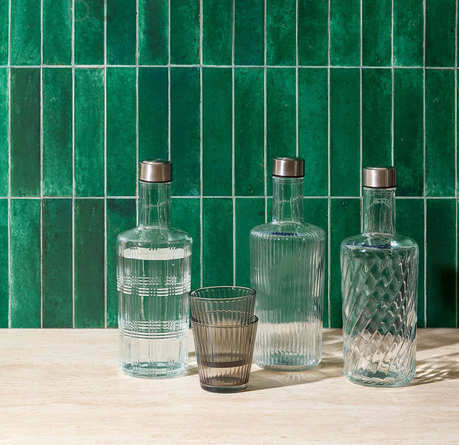 Karaf 110CL Met Dop Wave Tap Karaf 110CL Met Dop Wave Tap