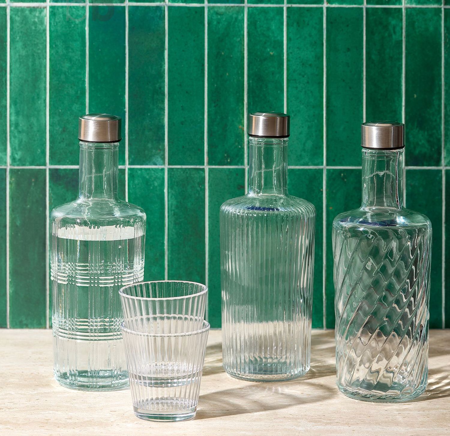 Karaf 110CL Met Dop Wave Tap Karaf 110CL Met Dop Wave Tap