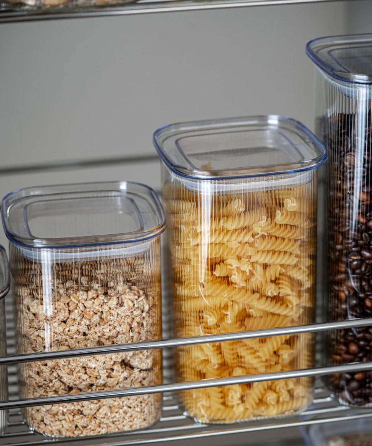Voorraadpotten Kare Stripe Voordelige Set 16 Delig