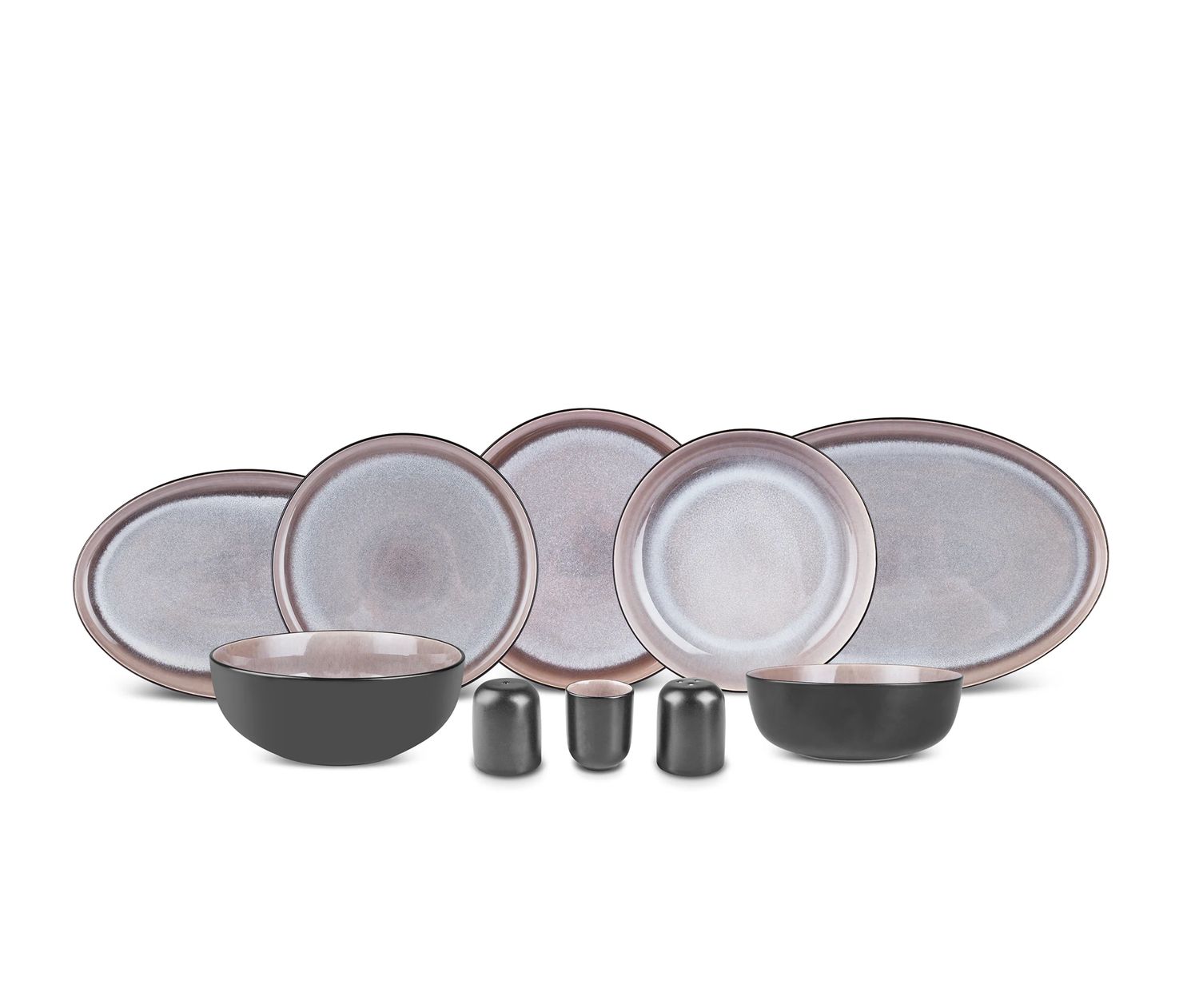 Karaca Earth Collection Mercure 59-Delige 12-Persoons Serviesset