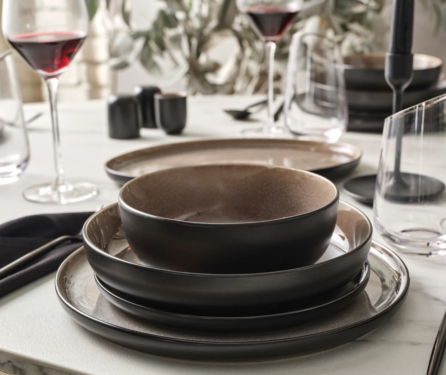 Karaca Earth Collection Mercure 59-Delige 12-Persoons Serviesset