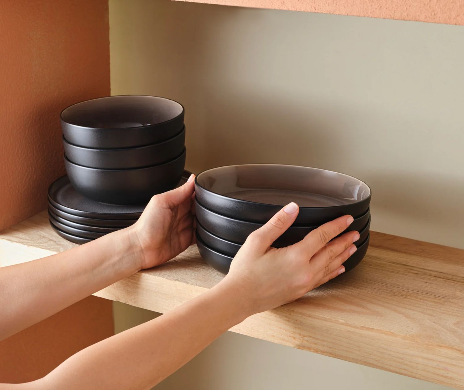 Karaca Earth Collection Mercure 59-Delige 12-Persoons Serviesset