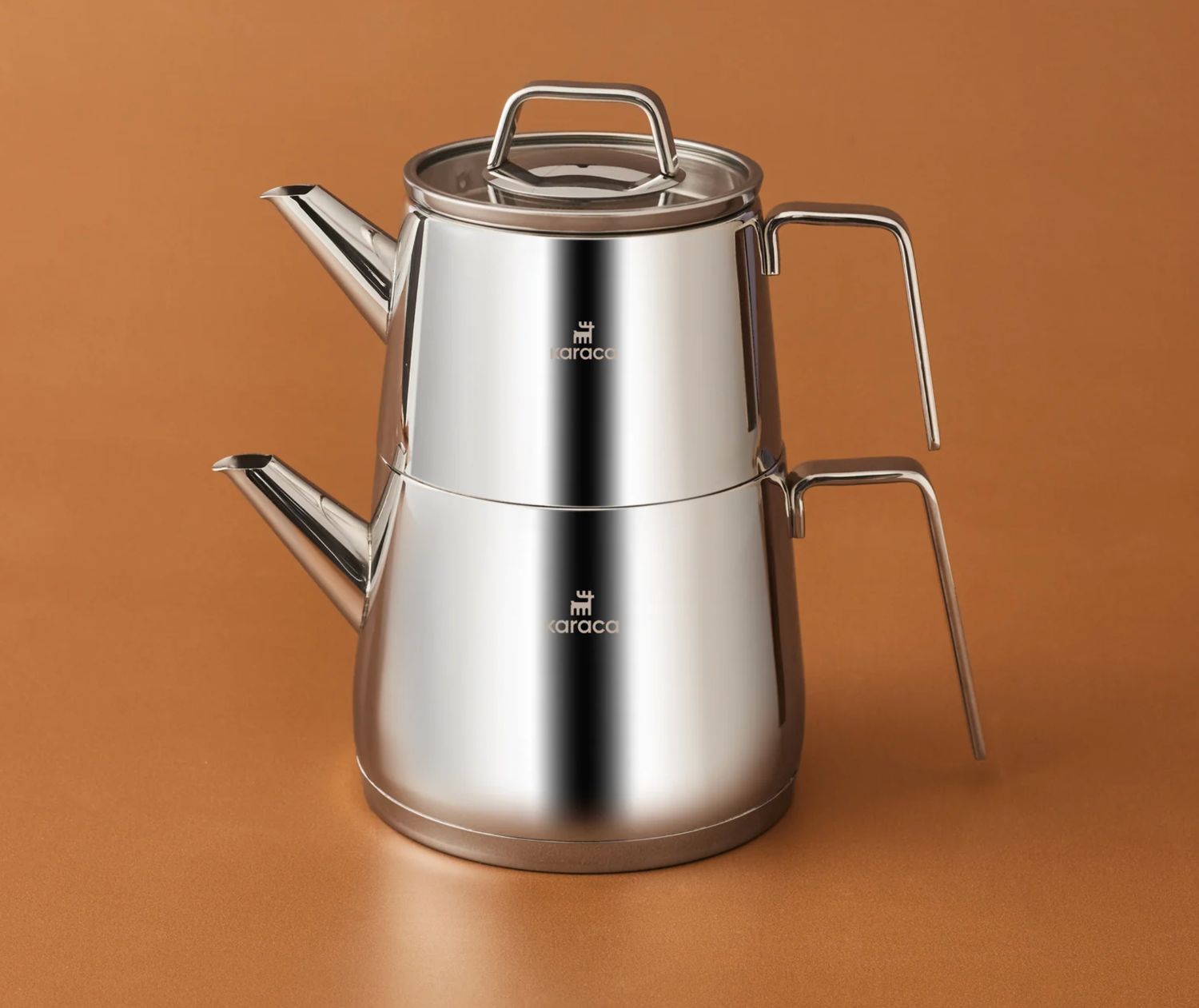 Karaca Steelina theepot-set Karaca Steelina theepot-set