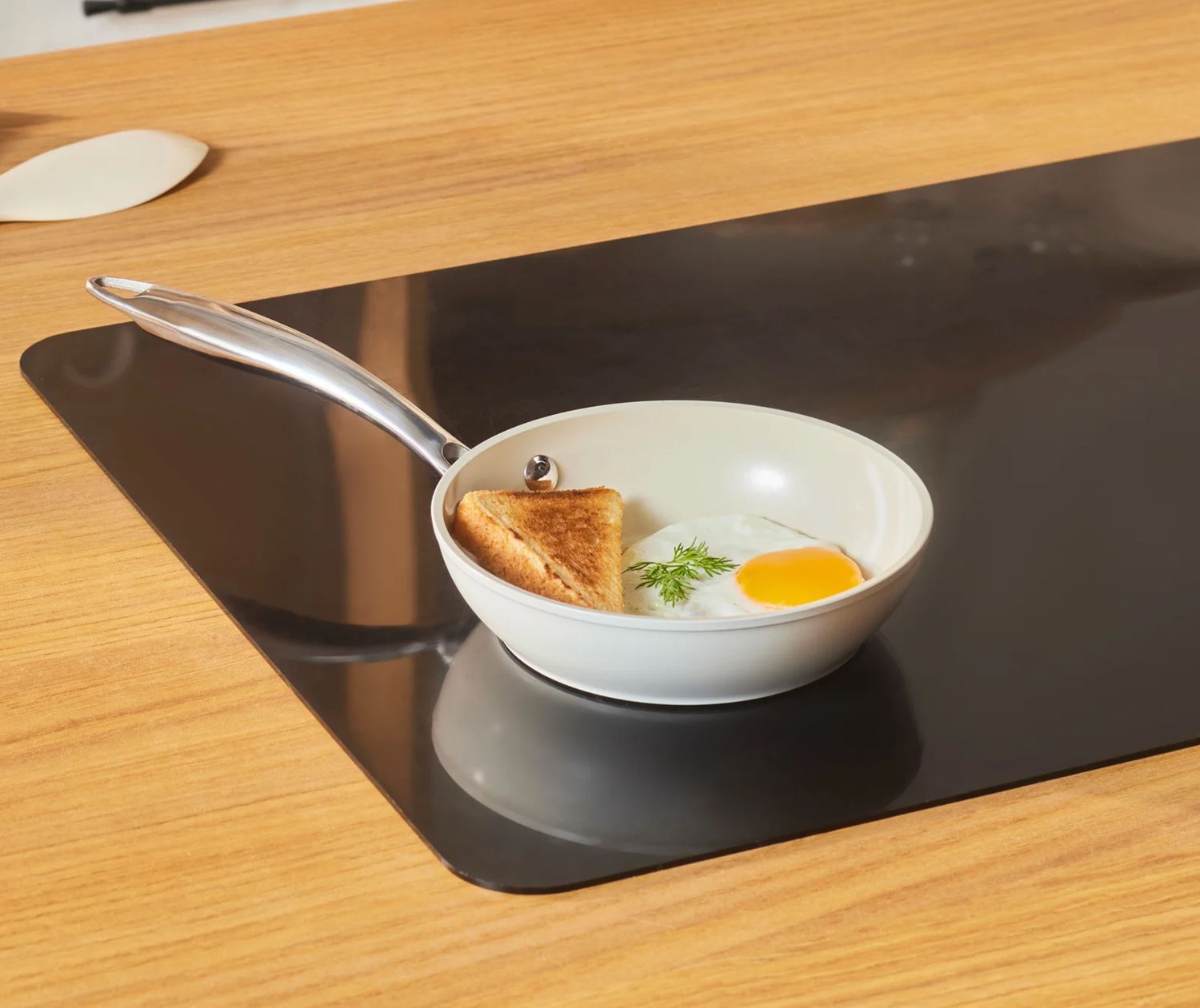 Karaca Swiss Crystal Almond Cream, Keramische Pan, 16cm