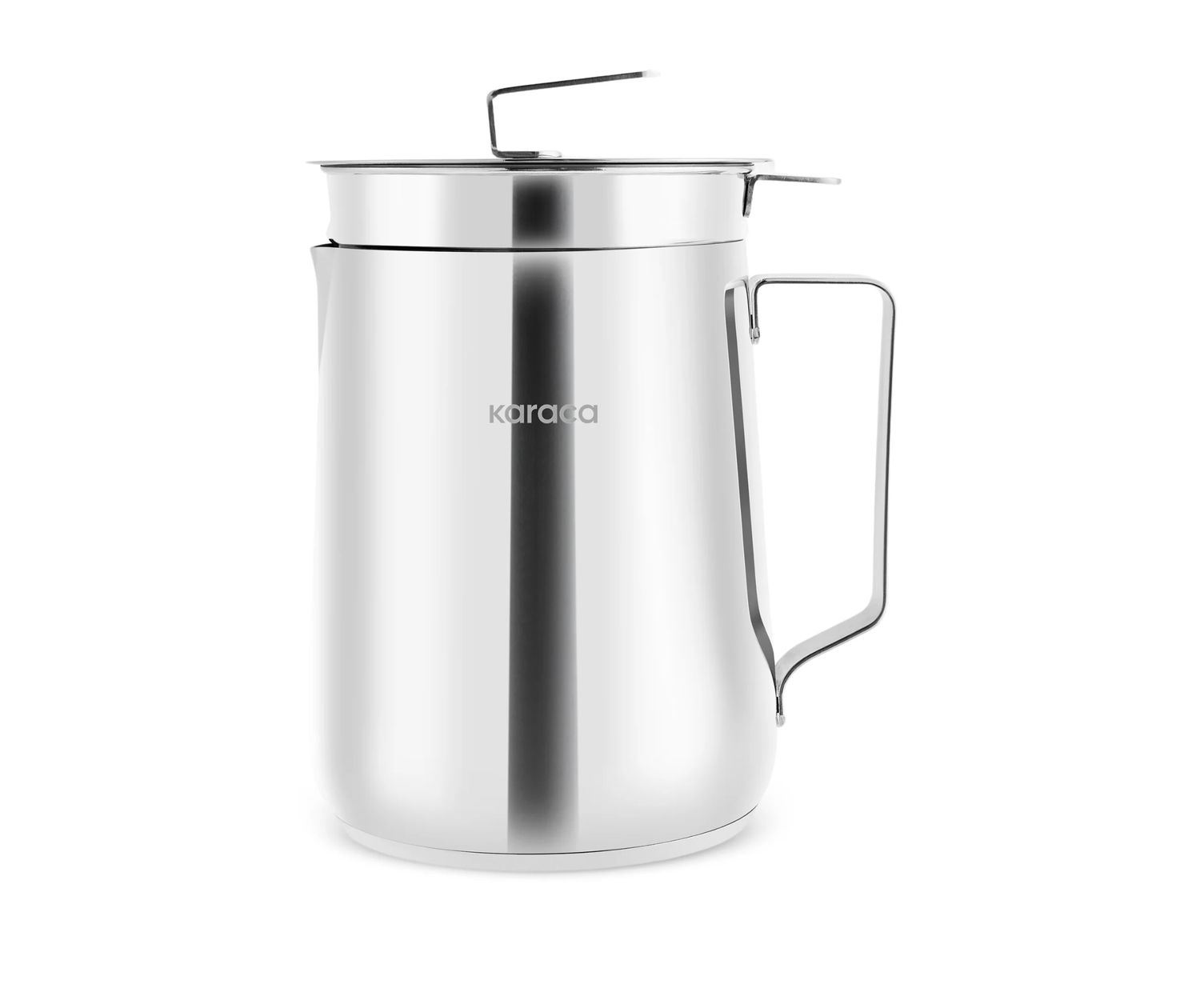 Karaca Minifry roestvrijstalen friteuse, 2 l, zilver