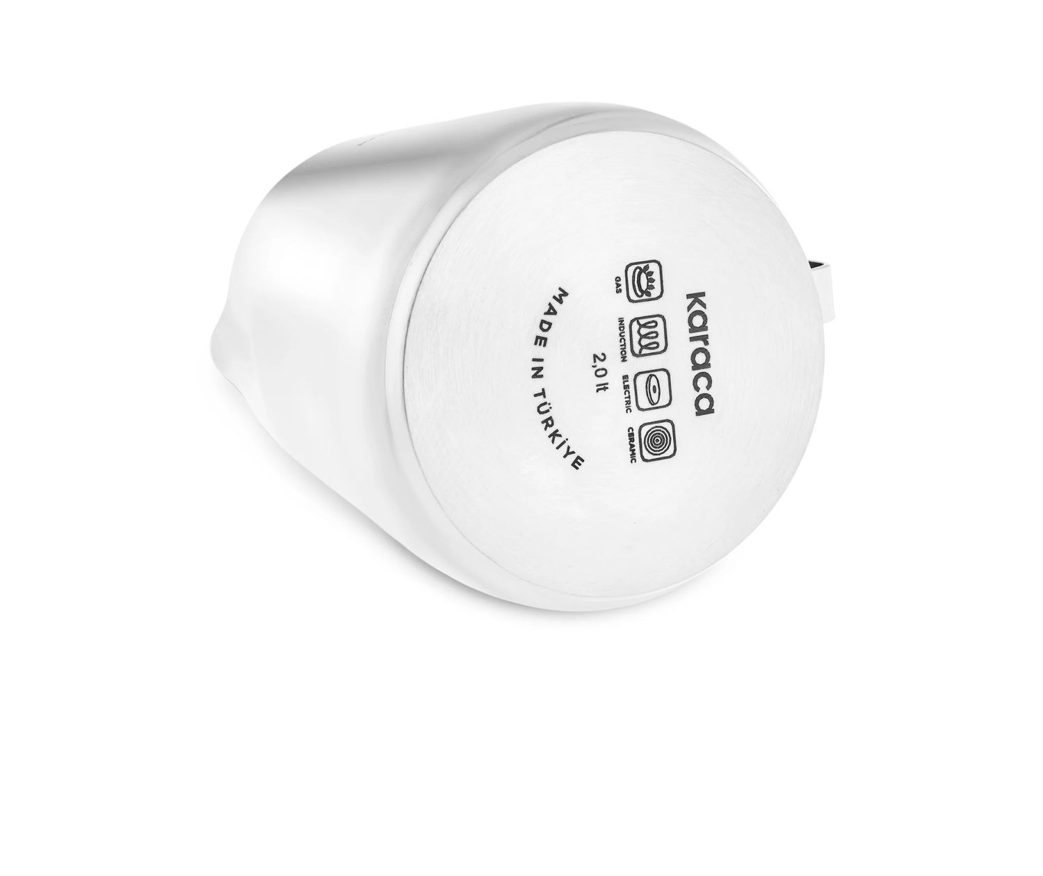 Karaca Minifry roestvrijstalen friteuse, 2 l, zilver