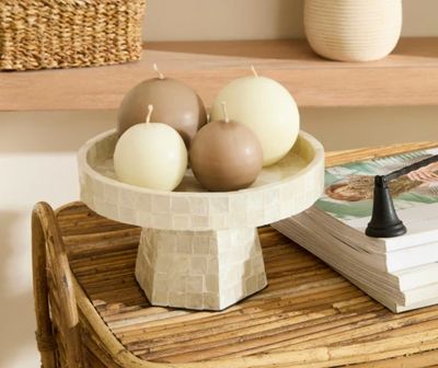 Karaca Home Carrie Decoratief bord, staand, 22 x 13 cm