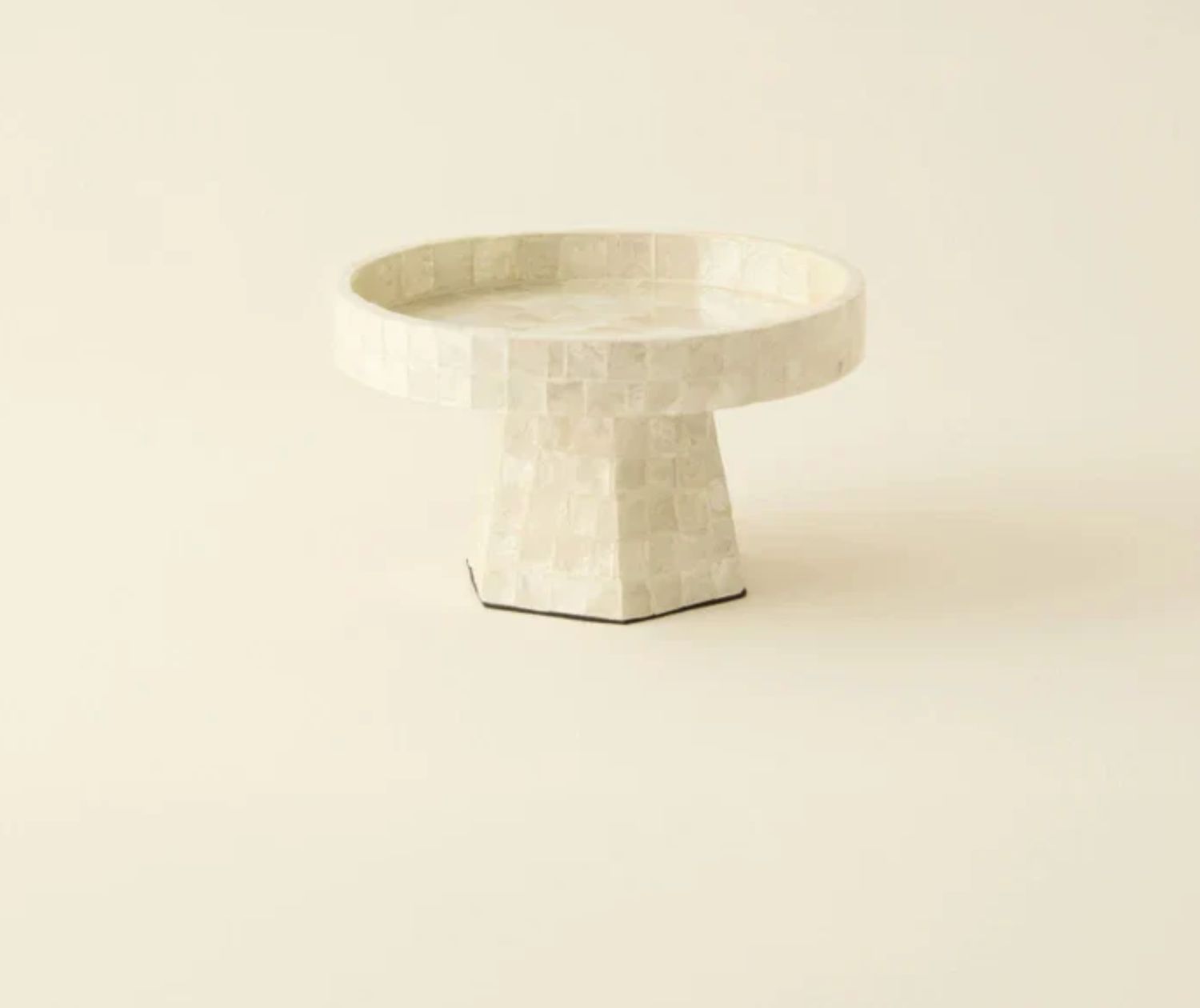 Karaca Home Carrie Decoratief bord, staand, 22 x 13 cm