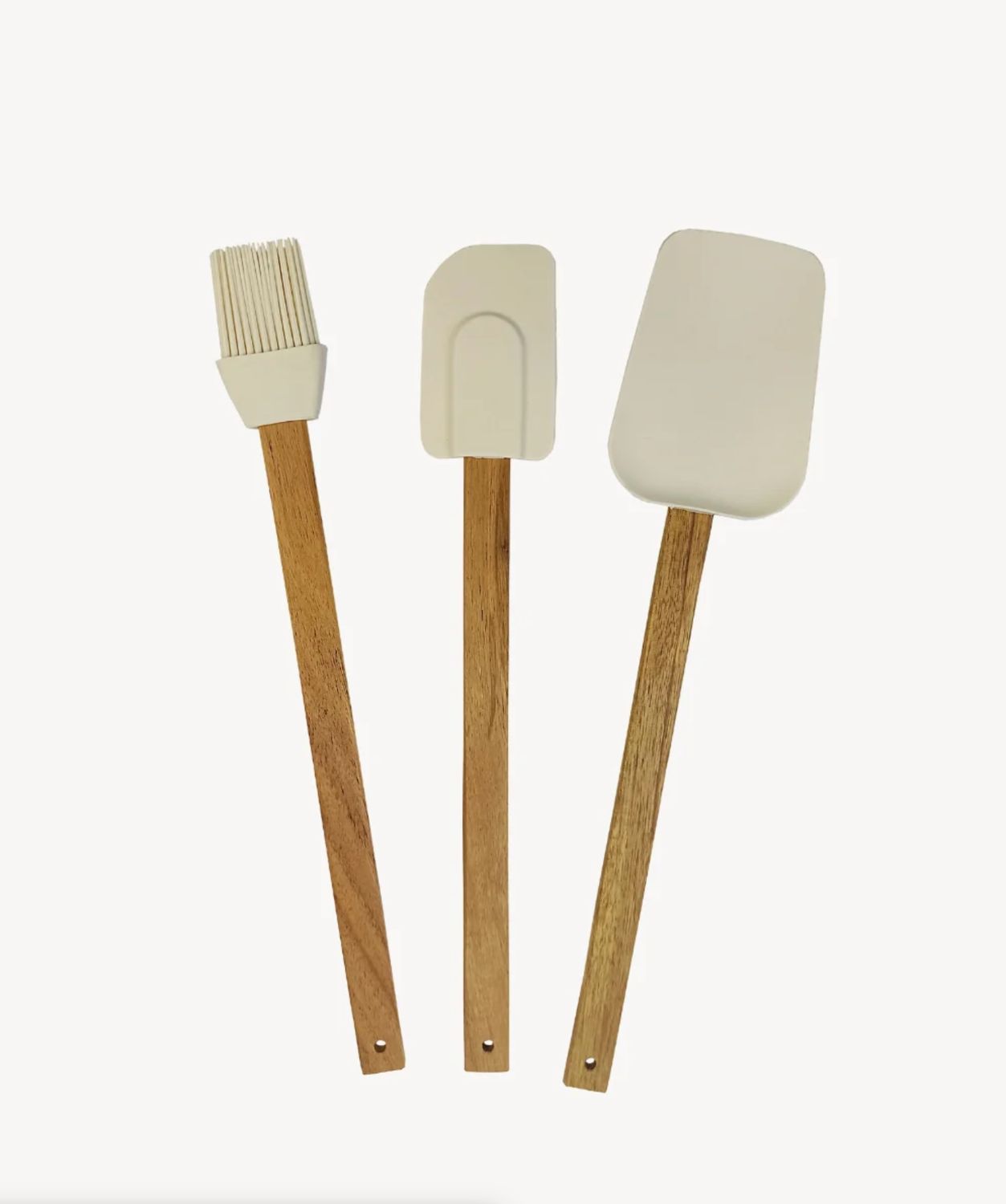Acacia keukengerei, set van 3 stuks