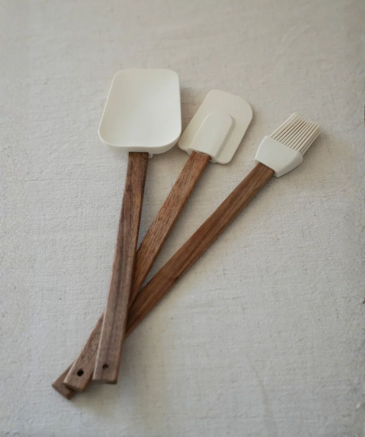 Acacia keukengerei, set van 3 stuks