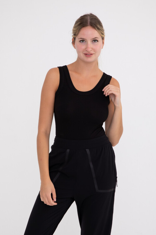 Ribbed Tank Top Bodysuit