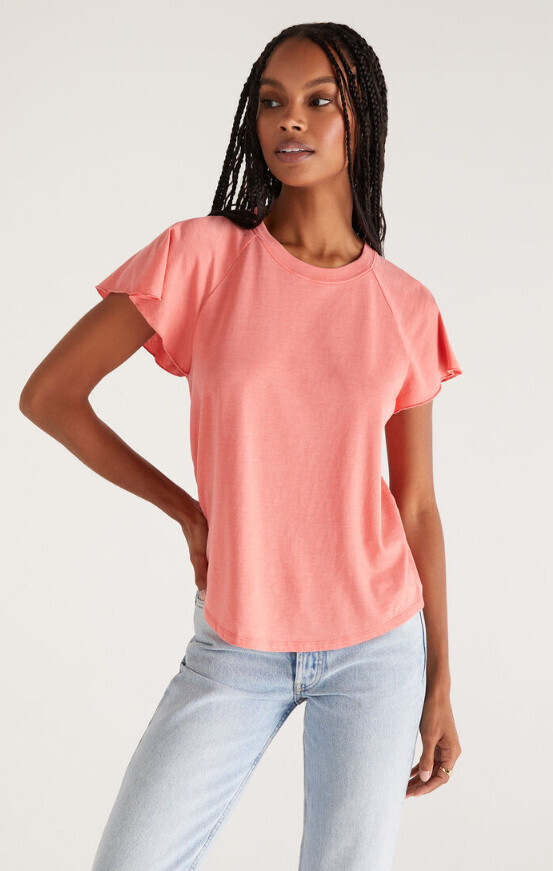 Abby Flutter Tee
