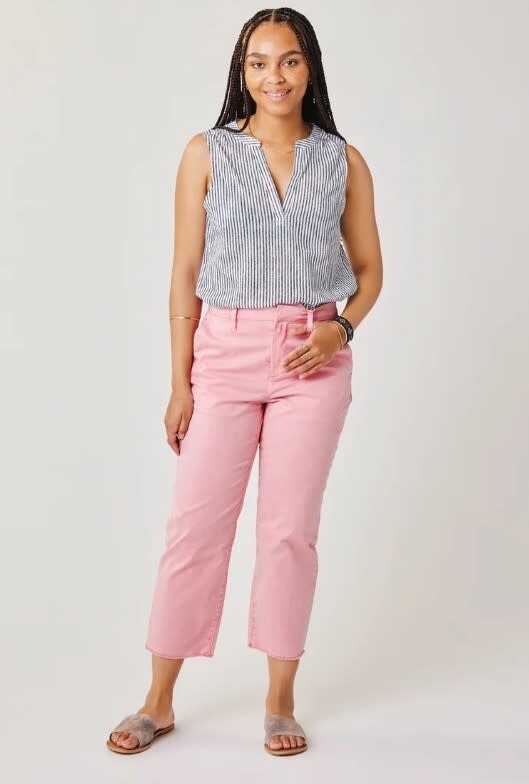 Carve Designs | Sausalito Pant, Color: grapefruit, Size: 2