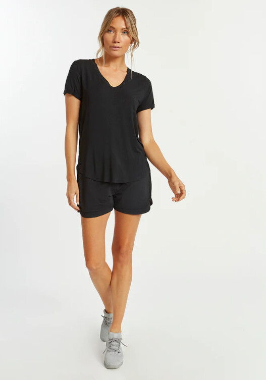 Thread &amp; Supply | Lanelle Tee, Color: Black, Size: Small