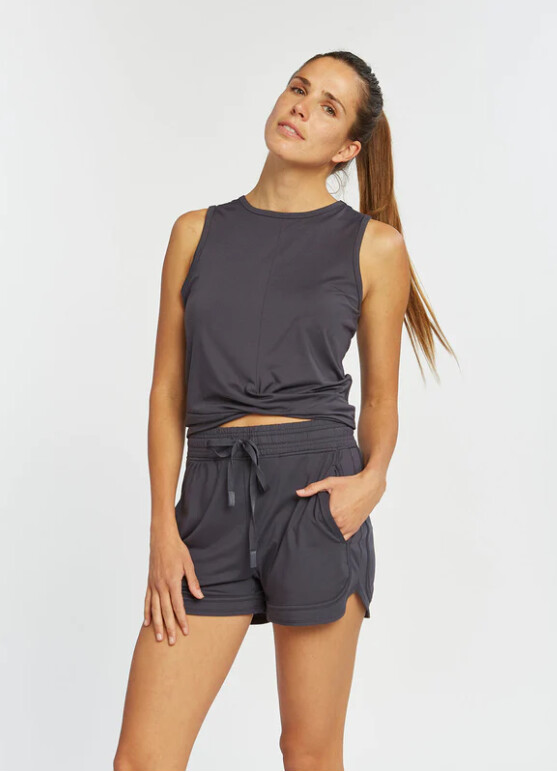 River Tank, Color: Charcoal, Size: Small