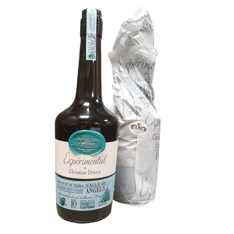 Christian Drouin Calvados Experiment Calle 23 Angels Tequilla Finish  48.8°