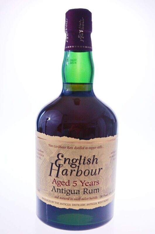 English Harbour Antigua 5y  40°