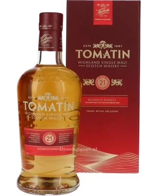 Tomatin 21y Bourbon  46°