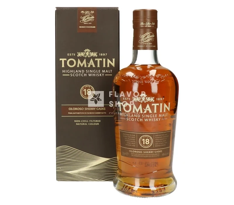 Tomatin 18y Oloroso Sherry 46° Tomatin 18y Oloroso Sherry 46°