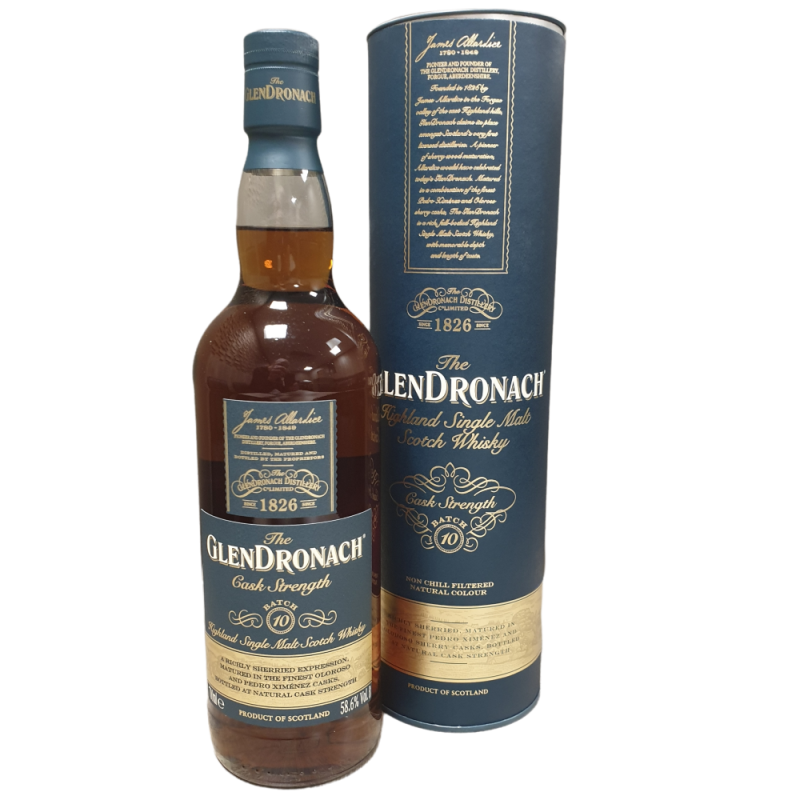 Glendronach Cask Strength Batch 10  58,6°