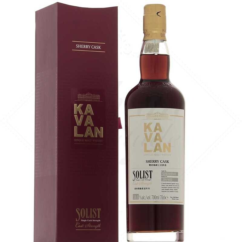 Kavalan Sherry Solist 58.6°     Taiwan