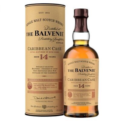 The Balvenie Caribbean Cask 14Y  43°