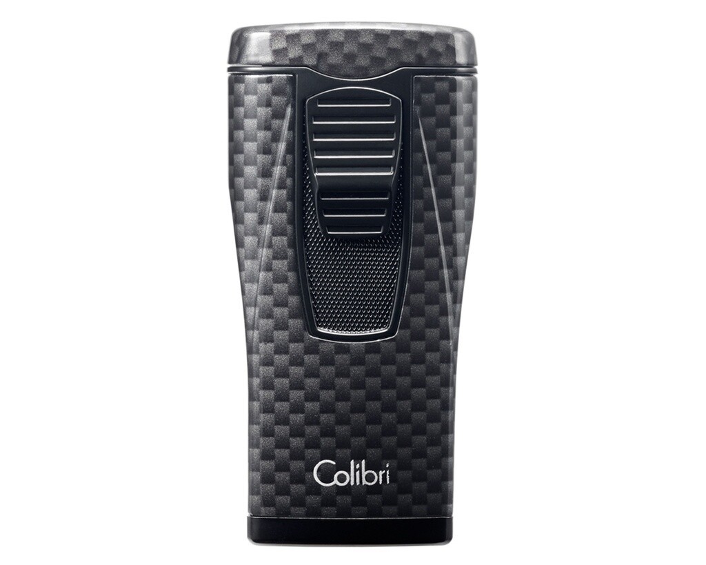 Aansteker Colibri Monaco Carbon Zwart Aansteker Colibri Monaco Carbon Zwart