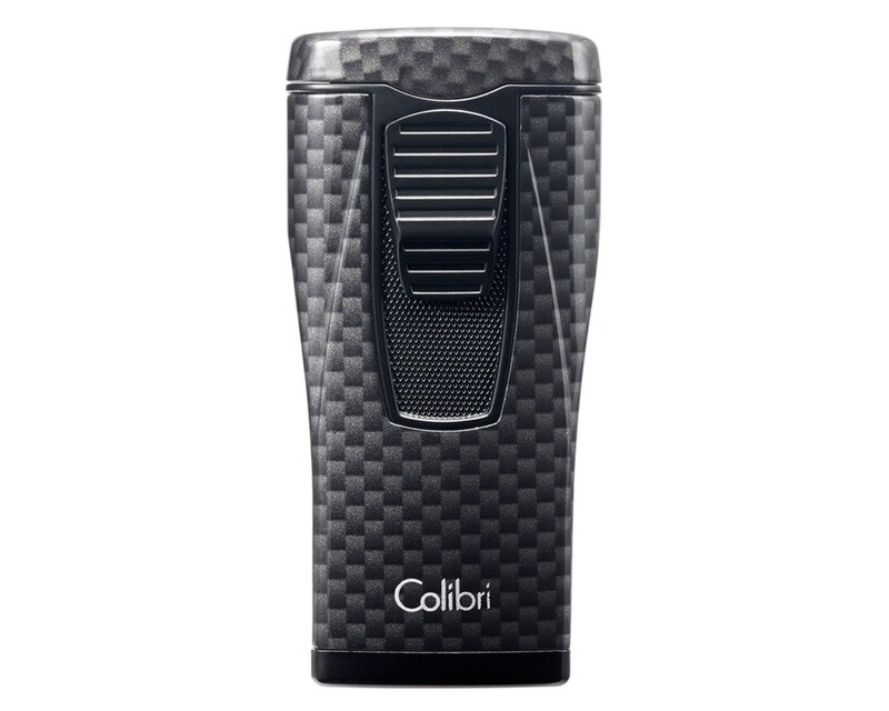 Aansteker Colibri Monaco Carbon Zwart
