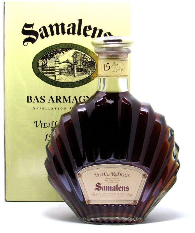 Armagnac Samalens Cépage Folle Blanche 1998  43.8°