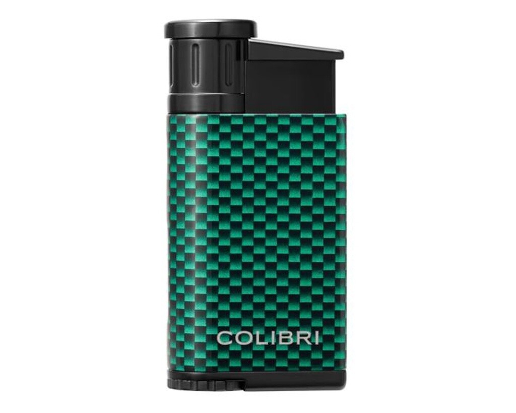 Aansteker Colibri Evo Carbon Groen Aansteker Colibri Evo Carbon Groen