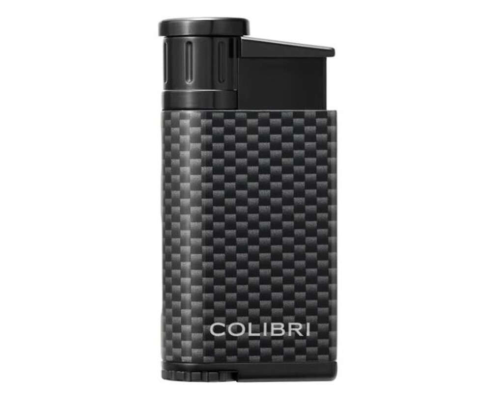 Aansteker Colibri Evo Carbon Zwart