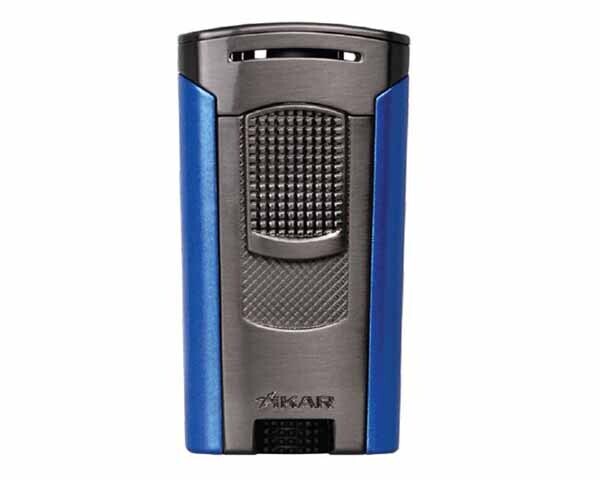 Aansteker Xikar Astral Gunmetal Blauw