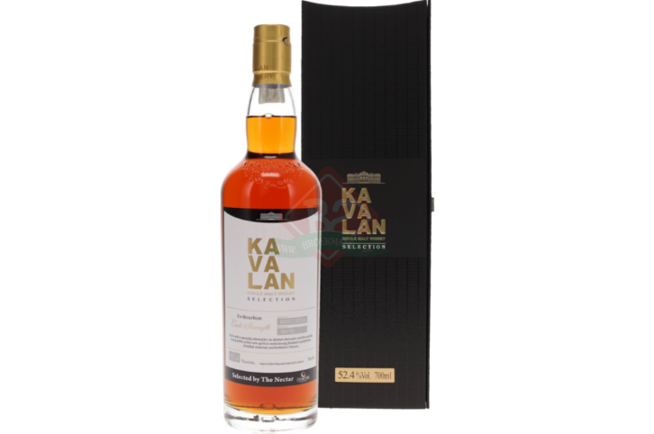 Kavalan 2015 8Y Bourbon Cask  52.4°    India