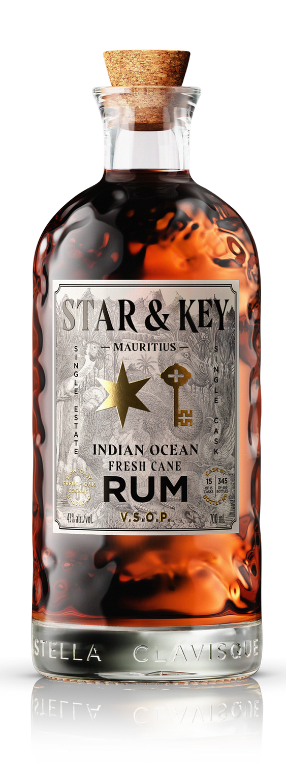 Star & Key Single Cask VSOP Rum Mauritius  43°