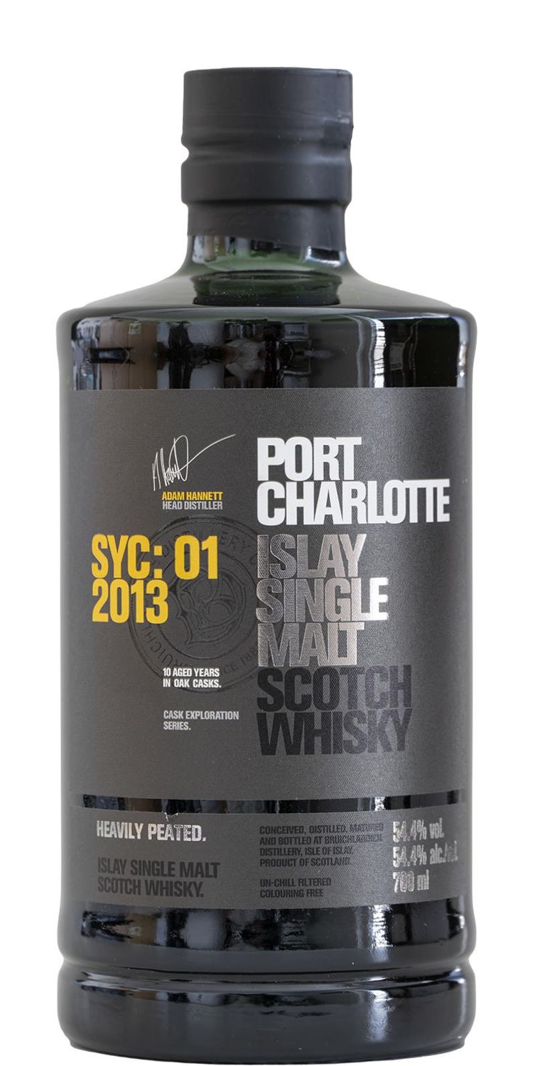 Bruichladdich Port Charlotte SYC:01 2013  54.4°