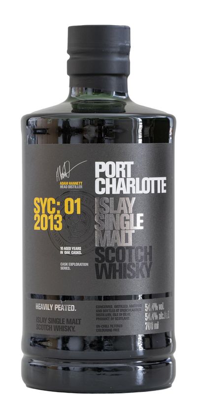 Bruichladdich Port Charlotte SYC:01 2013  54.4°