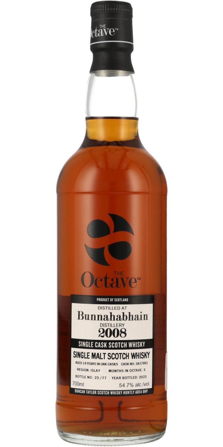 Duncan Taylor Octave Bunnahabhain 2008  14Y  54.7°