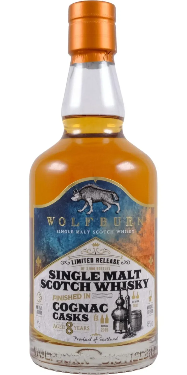 Wolfburn 8Y Cognac Cask  46°