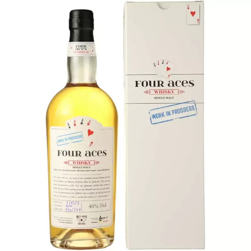 Four Aces Single Malt Work in Progress  46°