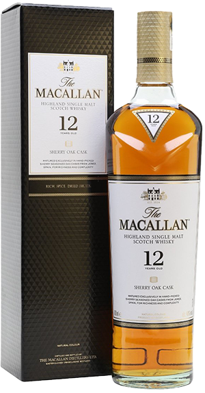 Macallan 12Y Sherry Oak Cask 40°