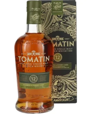 Tomatin 12y Bourbon & Sherry Cask  43°